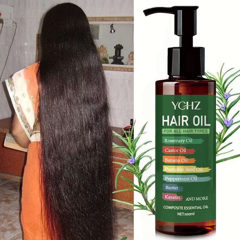 Hair Care Tips - 7-in-1 Hair Care Essential Oil, Containing