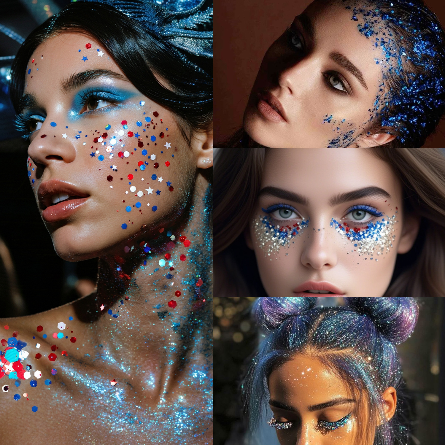 Sparkling Sequins Glitter Gel  – Hair Care Lotion recenzja i cena