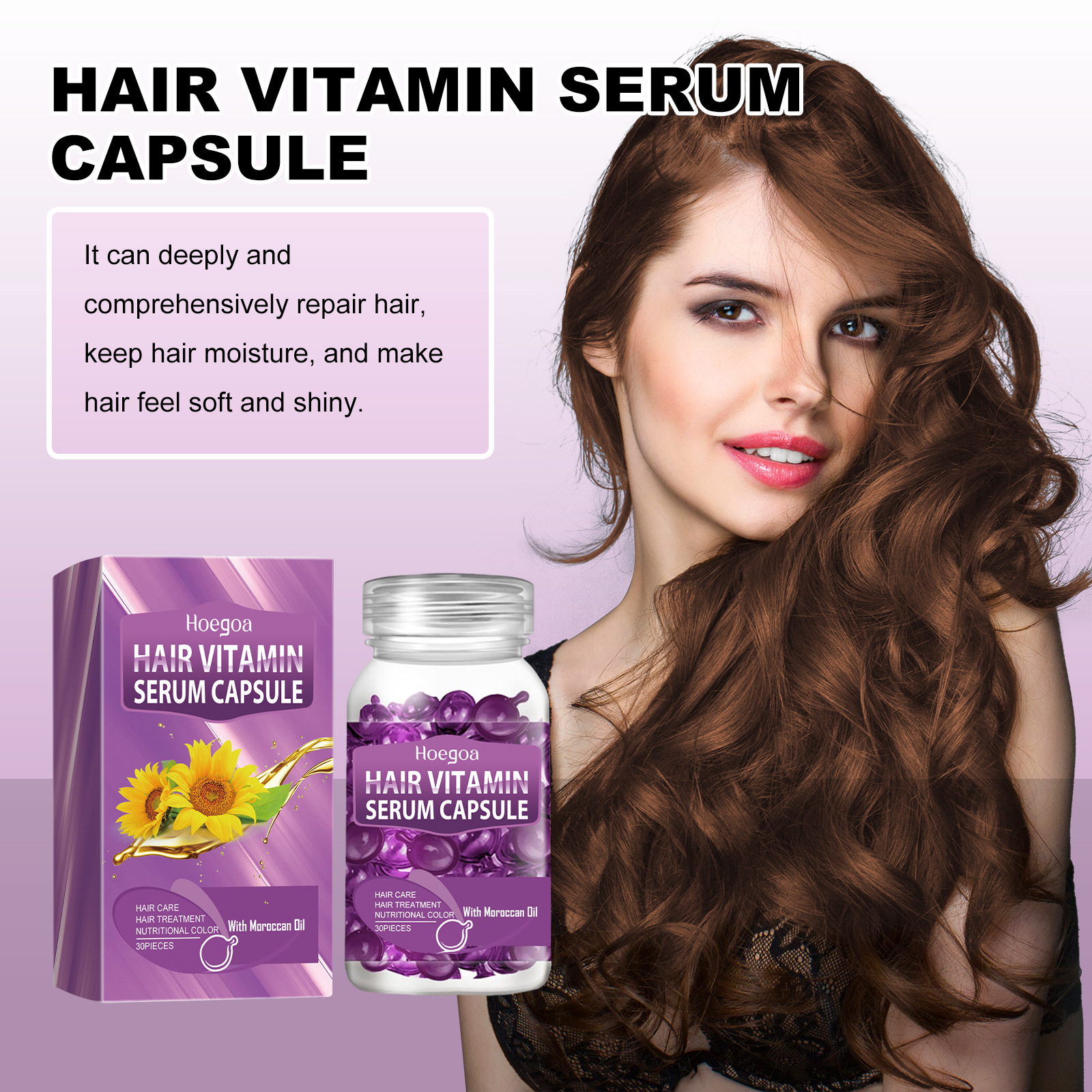Vitamin Hair Essential Oil Cap – Hair Care Oil Serum recenzja i cena