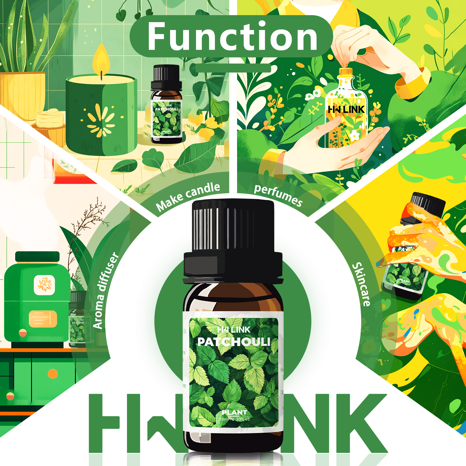10ml Patchouli Essential Oils  – Hair Care Naturally recenzja i cena