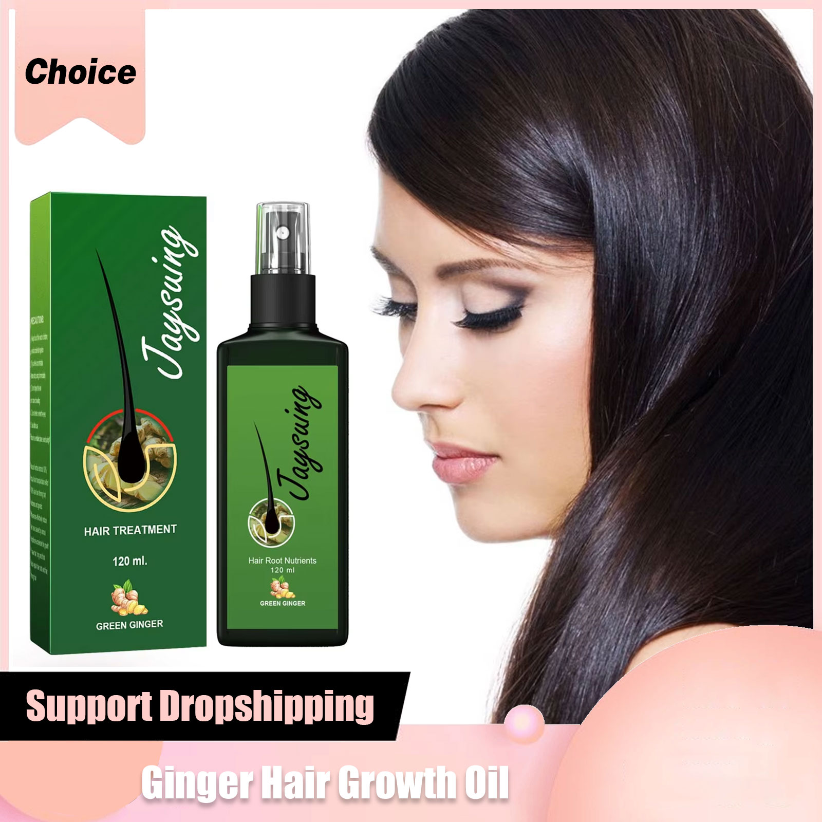 Fast Ginger Hair Growth Spray  – Hair Care Oil Serum recenzja i cena