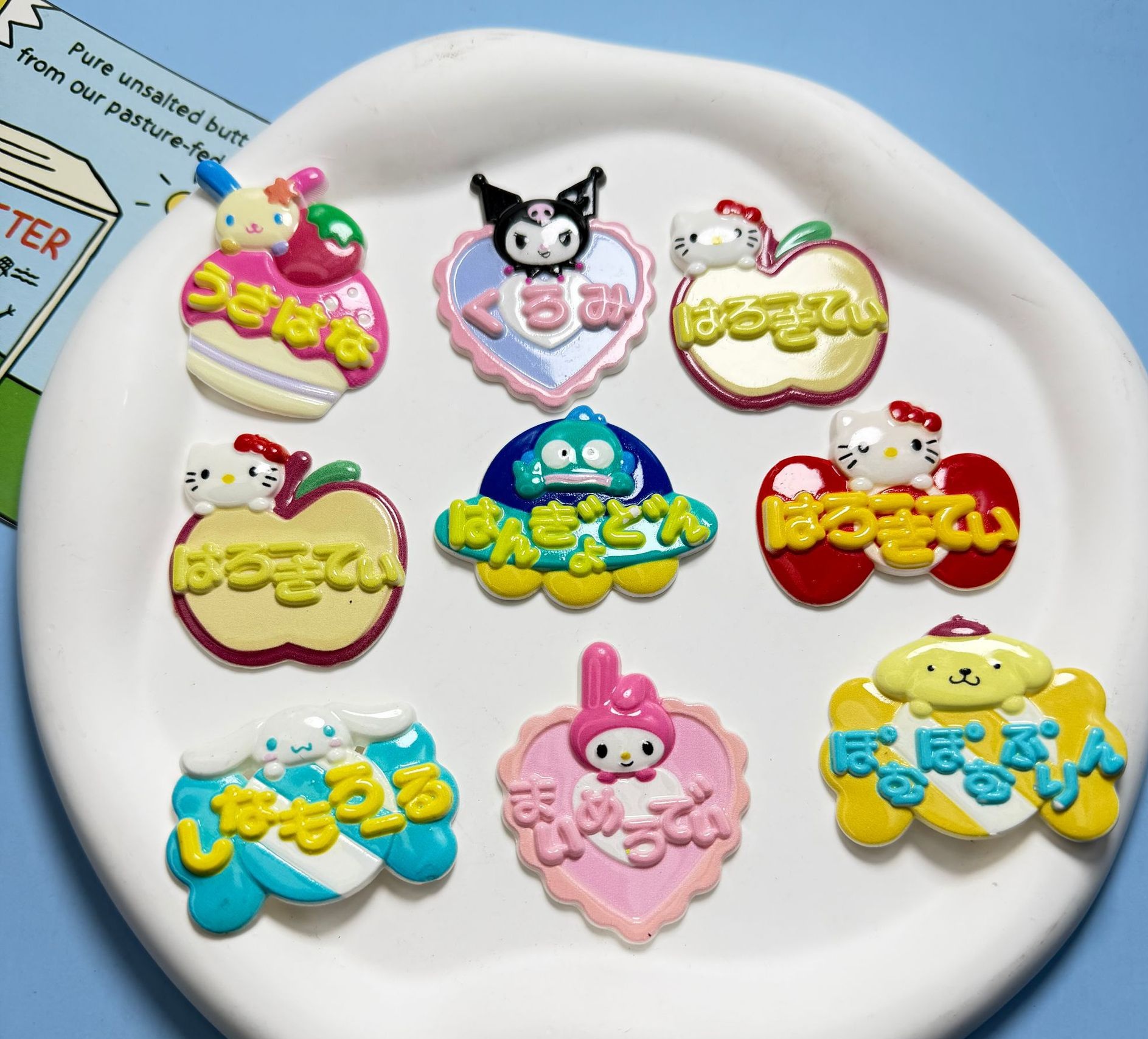 10PCS Cute Character Resin Cab – Hair Care Lotion recenzja i cena