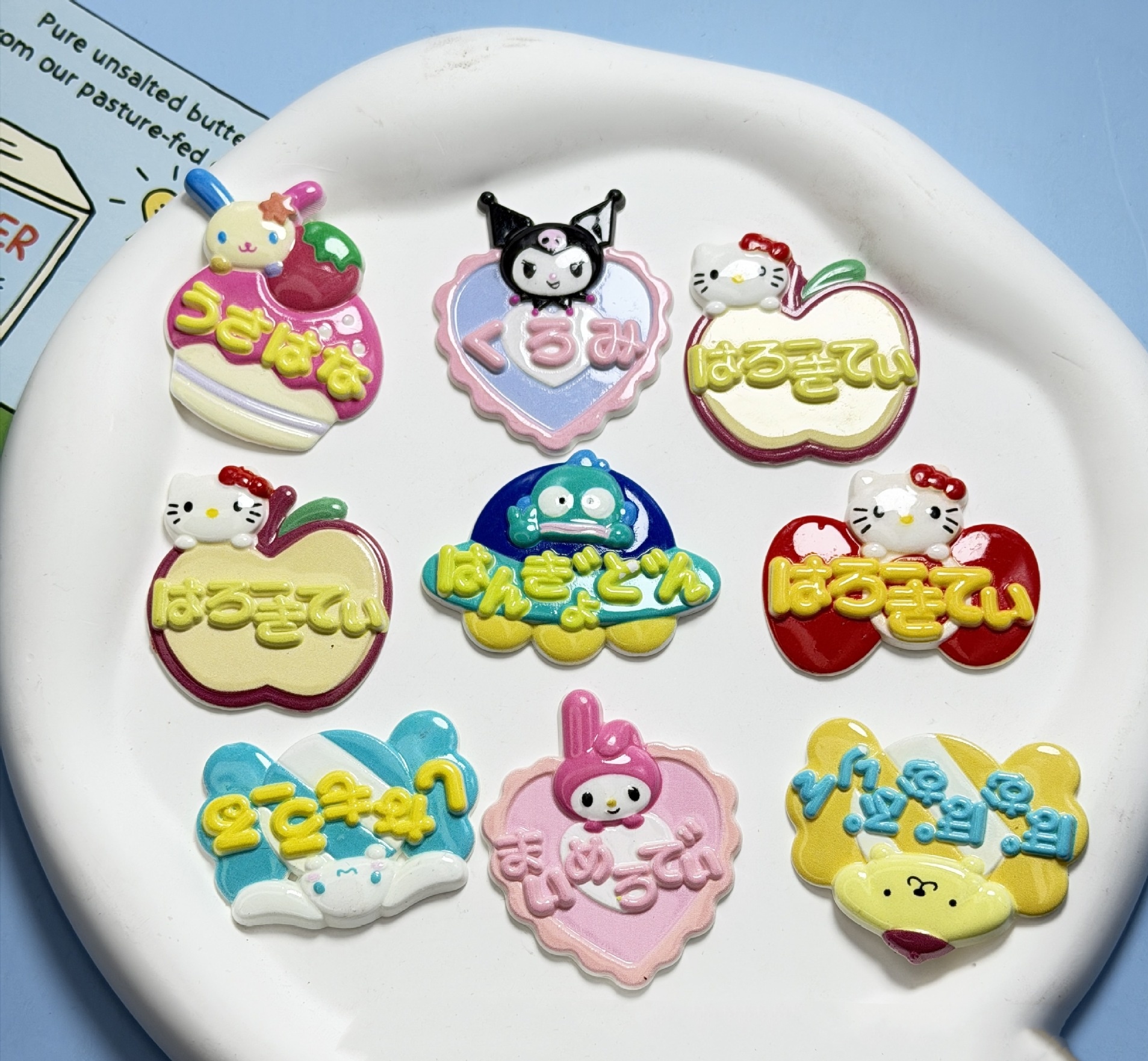 10PCS Cute Character Resin Cab – Hair Care Lotion recenzja i cena