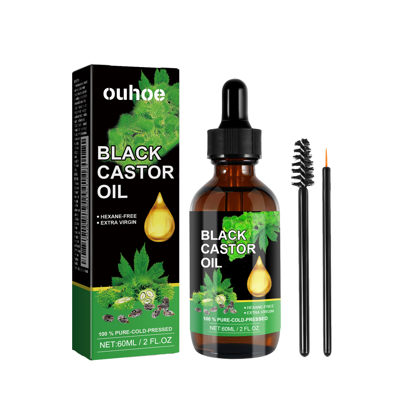 Black Castor Oil Nourishes Hai – Hair Care Oil Serum recenzja i cena
