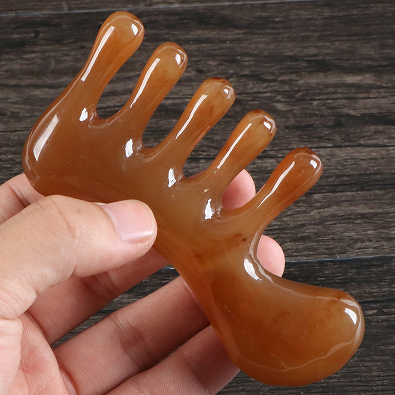 Natural Ox Horn Gua Sha Tools  – Hair Care Naturally recenzja i cena
