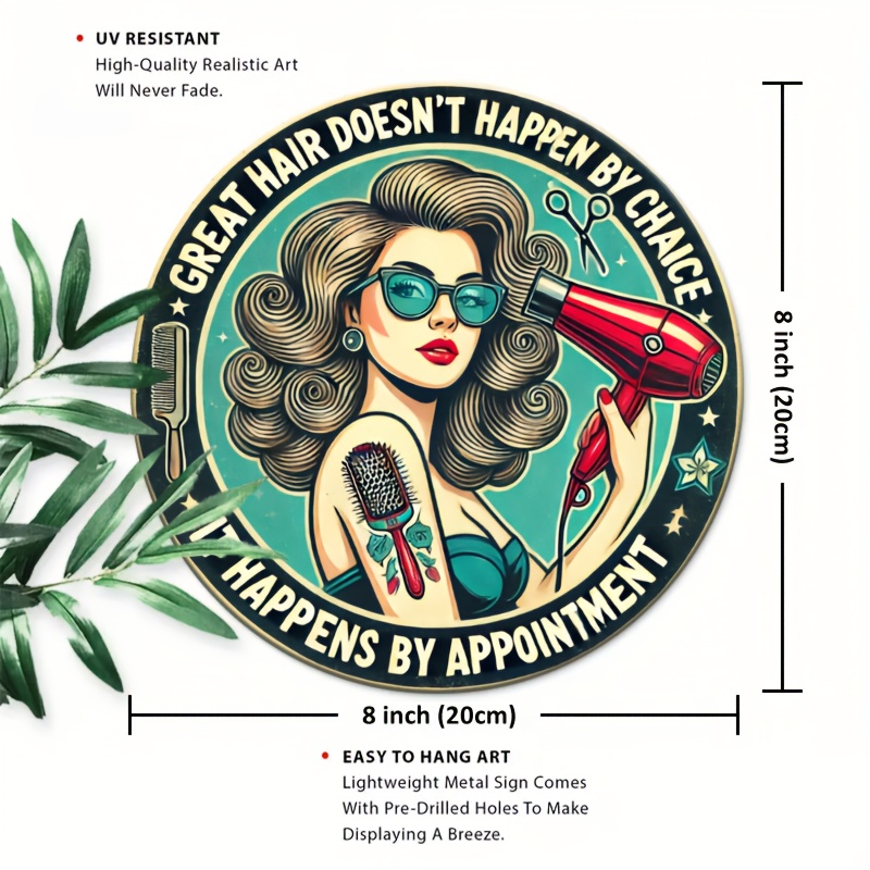 1pc Retro Hair Care Metal Alum – Hair Care Barber recenzja i cena