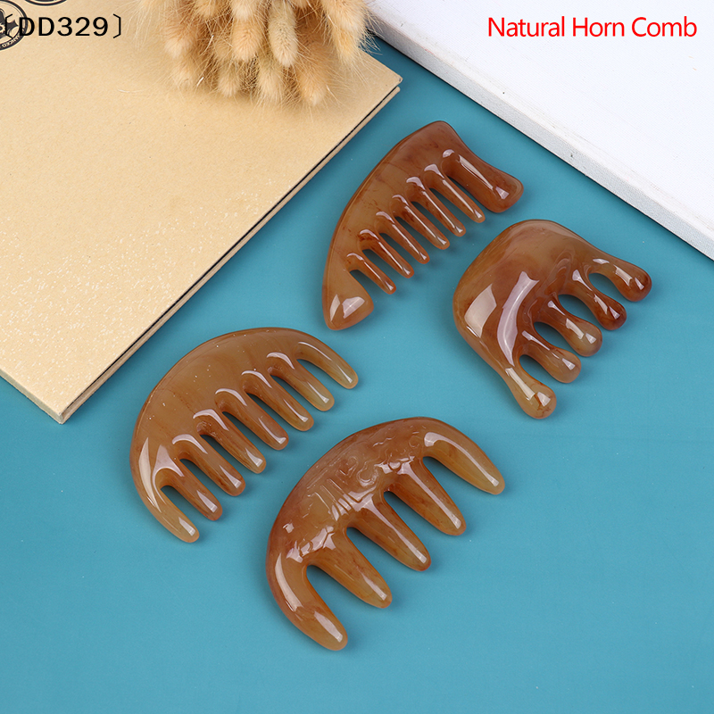 1×Natural Ox Horn Pocket Comb  – Hair Care Naturally recenzja i cena