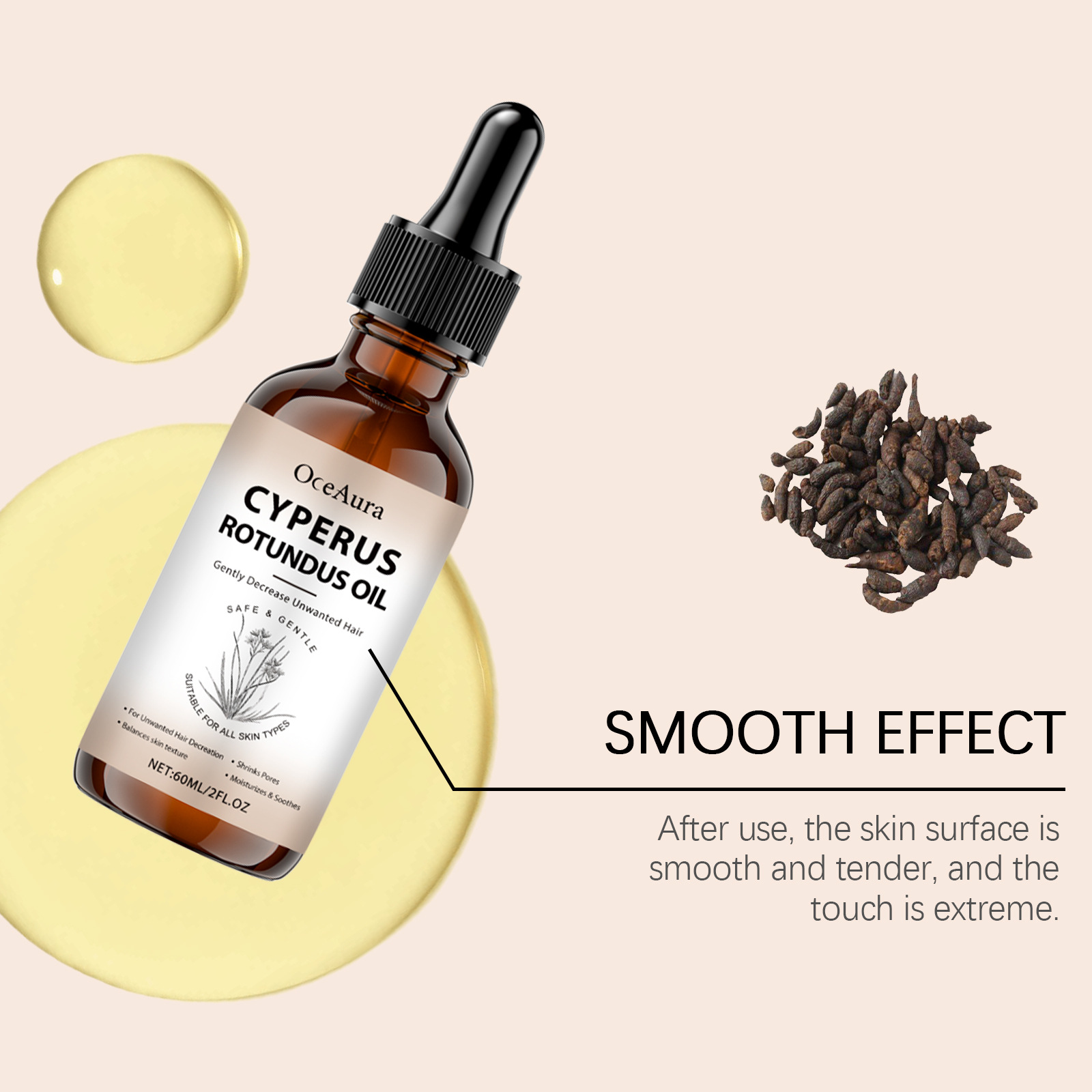Cyperus Rotundus Oil for Hair  – Hair Care Oil Serum recenzja i cena